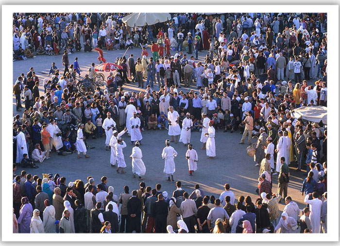 Halqa storytelling in Morocco