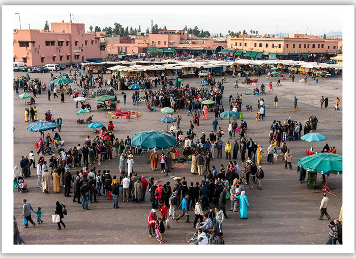 Halqa storytelling in Morocco