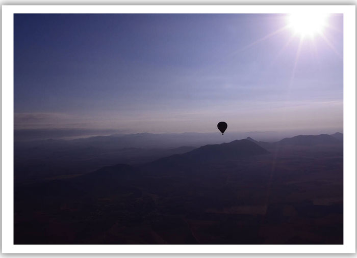 hot air balloon Marrakech