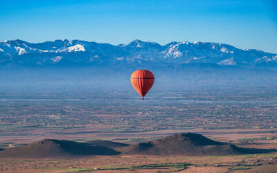 Hot Air Ballooning Over Marrakech: A Magical Experience