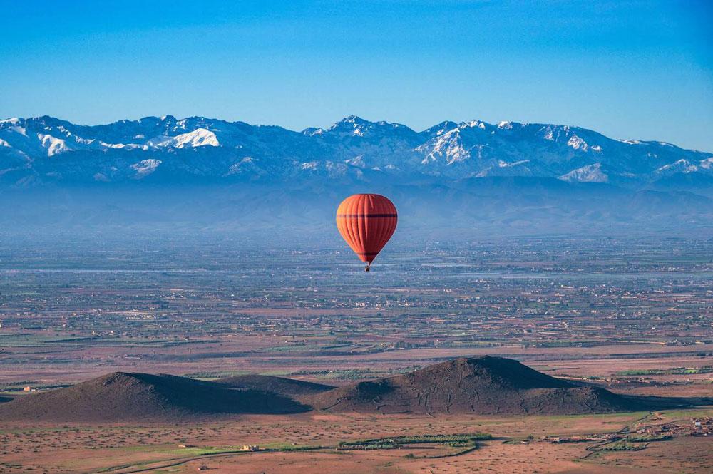 Hot Air Ballooning Over Marrakech: A Magical Experience